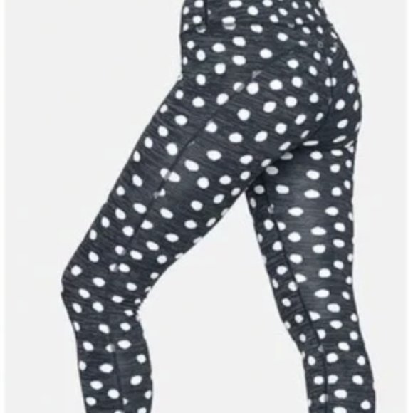Outdoor Voices High Rise Polka Dot TechSweat™ 3/4 Legging - Picture 4 of 4